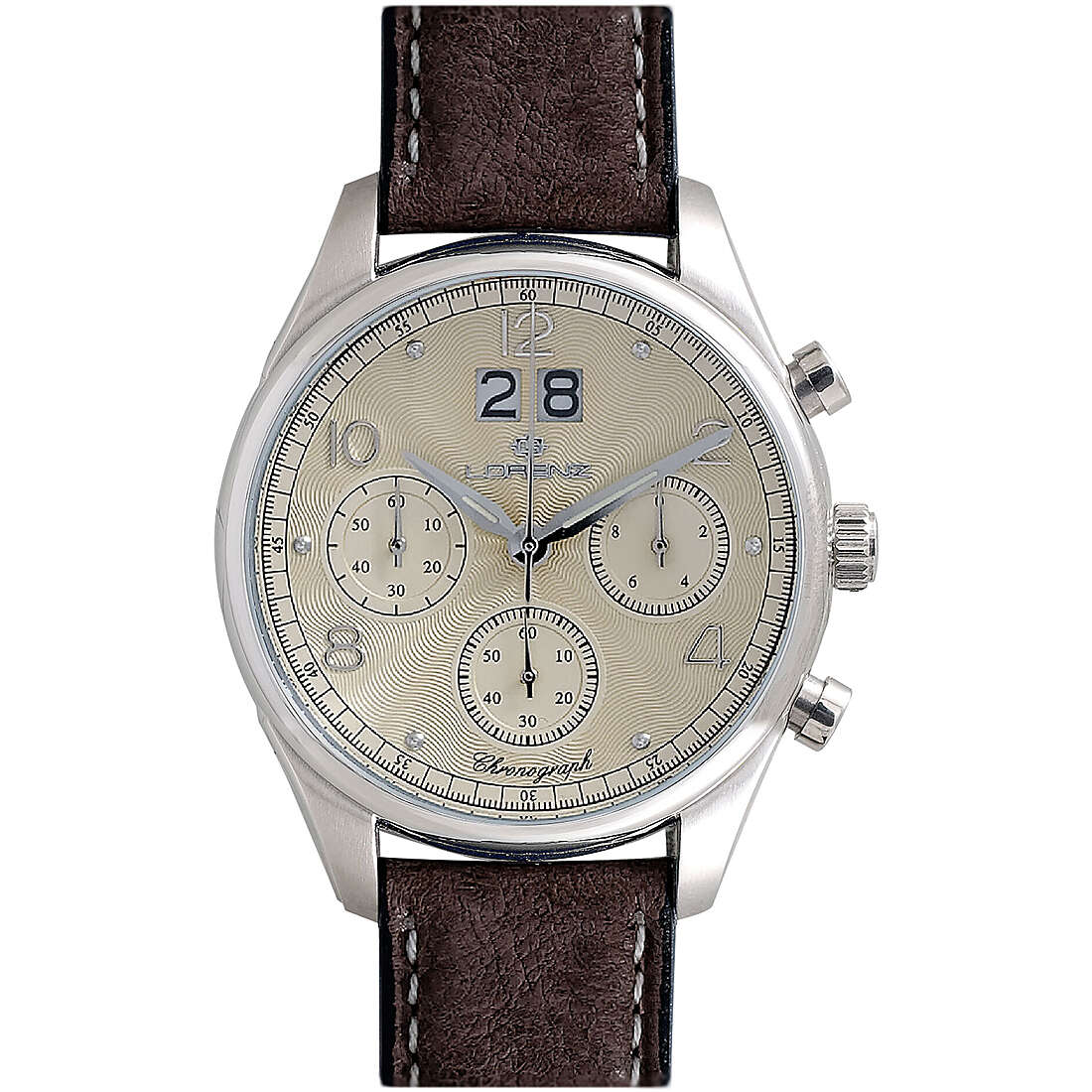 montre chronographe homme Lorenz 1934 030215FF