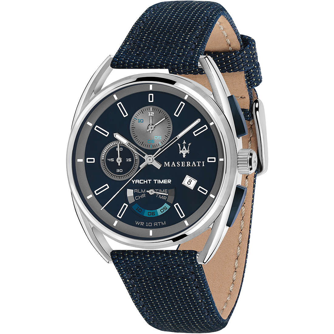 montre chronographe homme Maserati Trimarano R8851132001