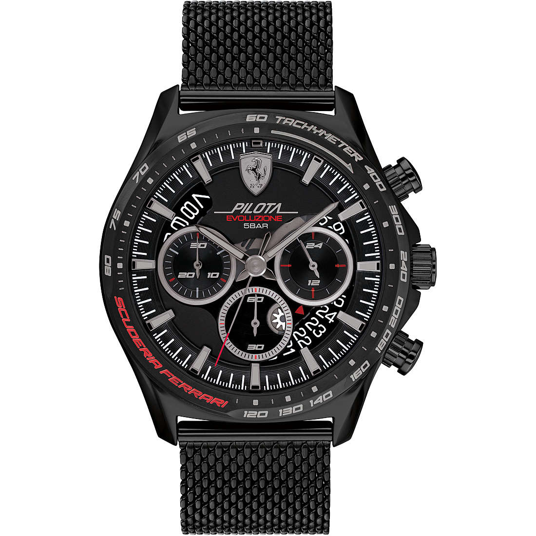 montre chronographe homme Scuderia Ferrari Pilota Evo FER0830827