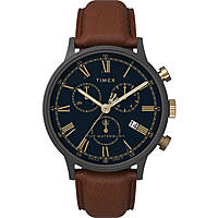 montre chronographe homme Timex Waterbury Classic Chrono - Roman Dial TW2U88200