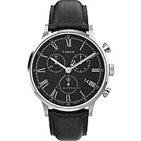 montre chronographe homme Timex Waterbury Classic Chrono - Roman Dial TW2U88300