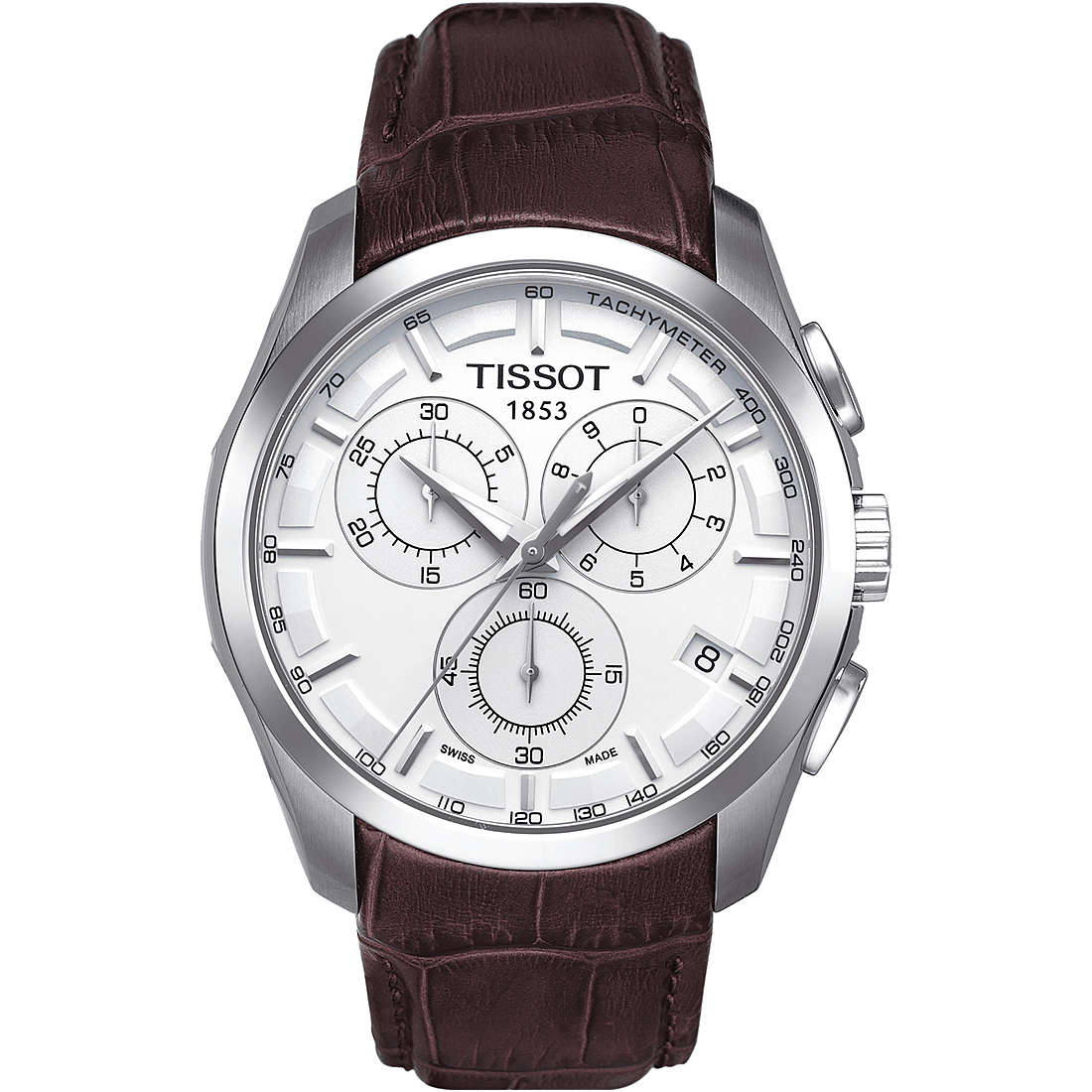 montre chronographe homme Tissot T-Classic Couturier T0356171603100