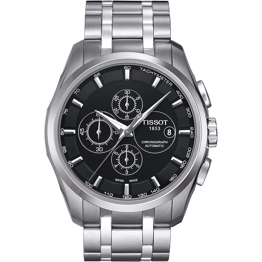 montre chronographe homme Tissot T-Classic Couturier T0356271105100