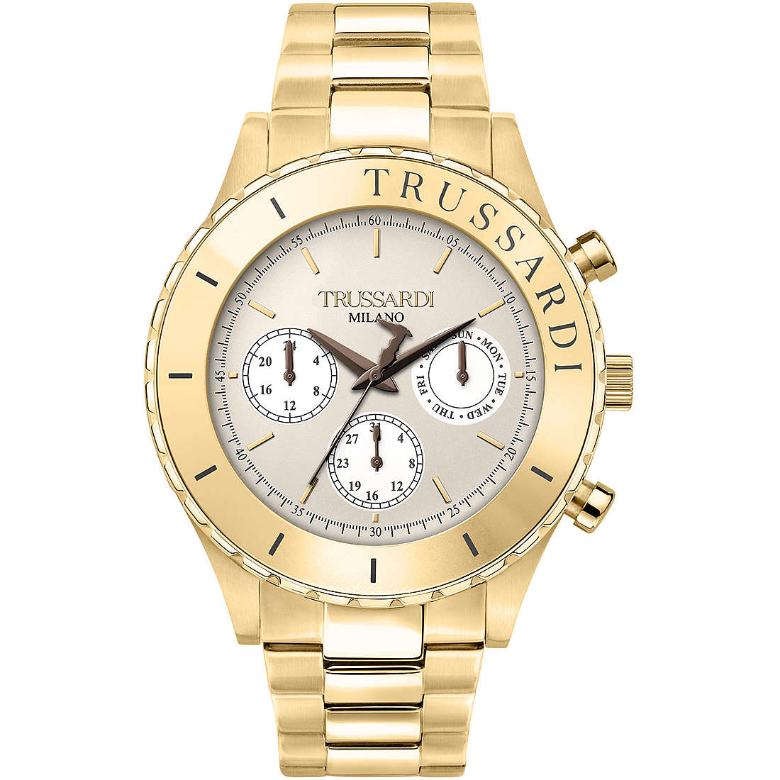 montre chronographe homme Trussardi T-Logo R2453143006