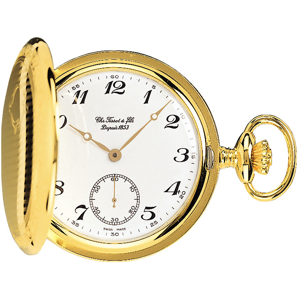 montre montre de poche homme Tissot T-Pocket Savonnette T83440212