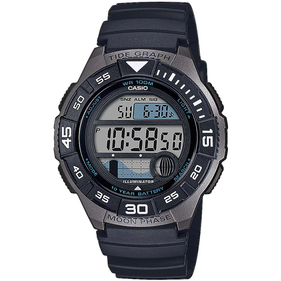 montre multifonction homme Casio Collection WS-1100H-1AVEF