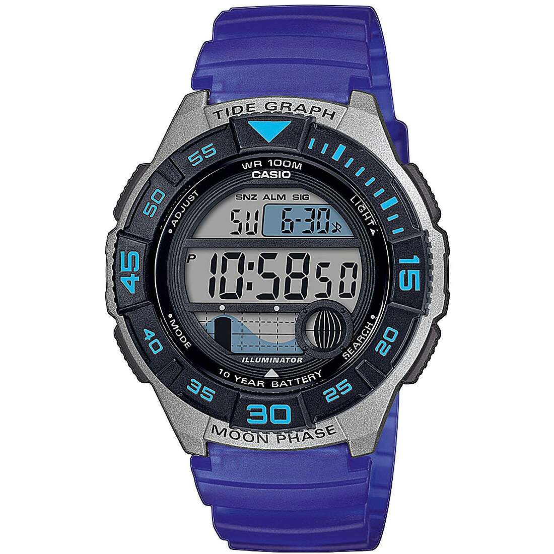 montre multifonction homme Casio Collection WS-1100H-2AVEF