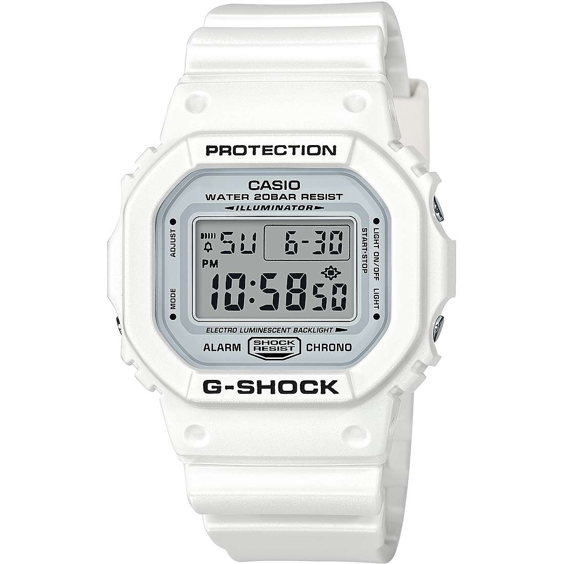 montre multifonction homme G-Shock 5600-FACE DW-5600MW-7ER