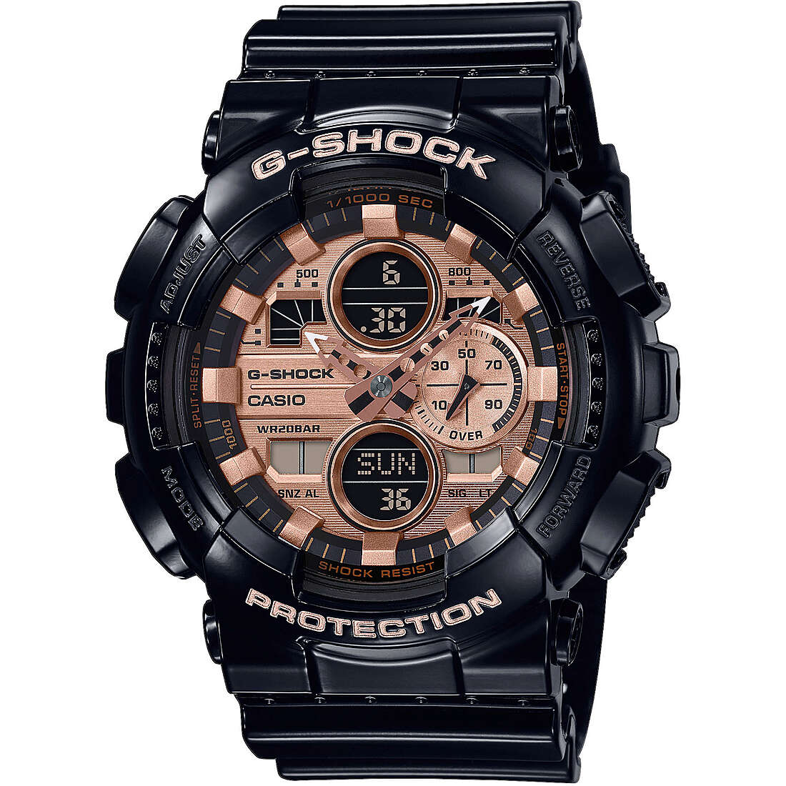 montre multifonction homme G-Shock Gs Basic GA-140GB-1A2ER
