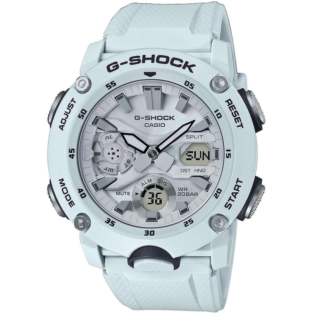 montre multifonction homme G-Shock Gs Basic GA-2000S-7AER