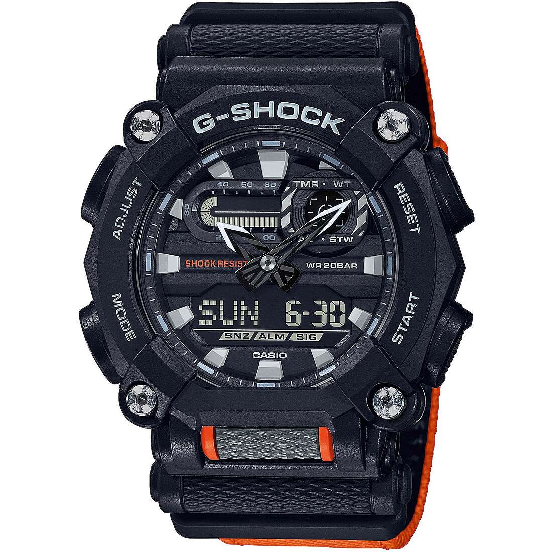 montre multifonction homme G-Shock Gs Basic GA-900C-1A4ER