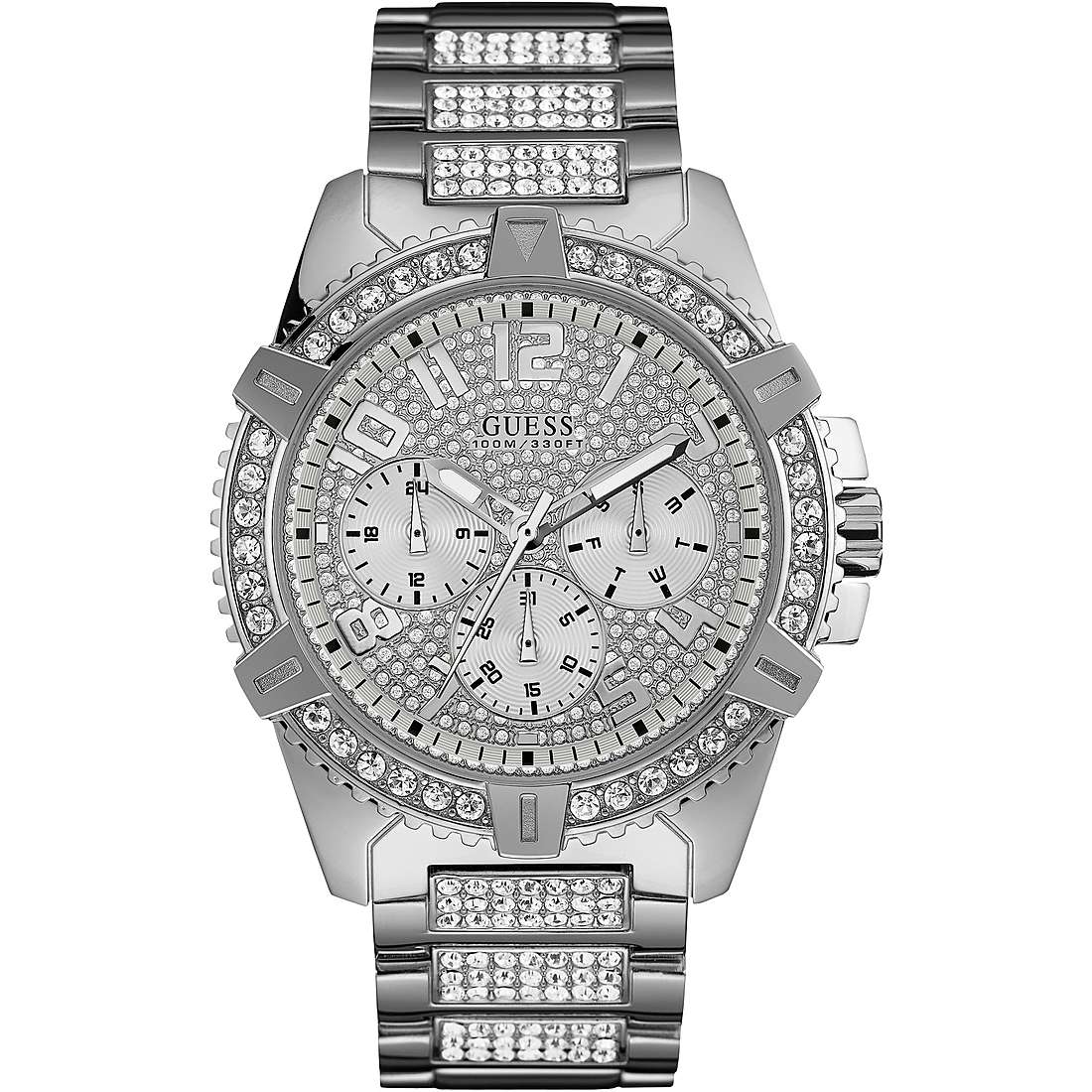 montre multifonction homme Guess W0799G1
