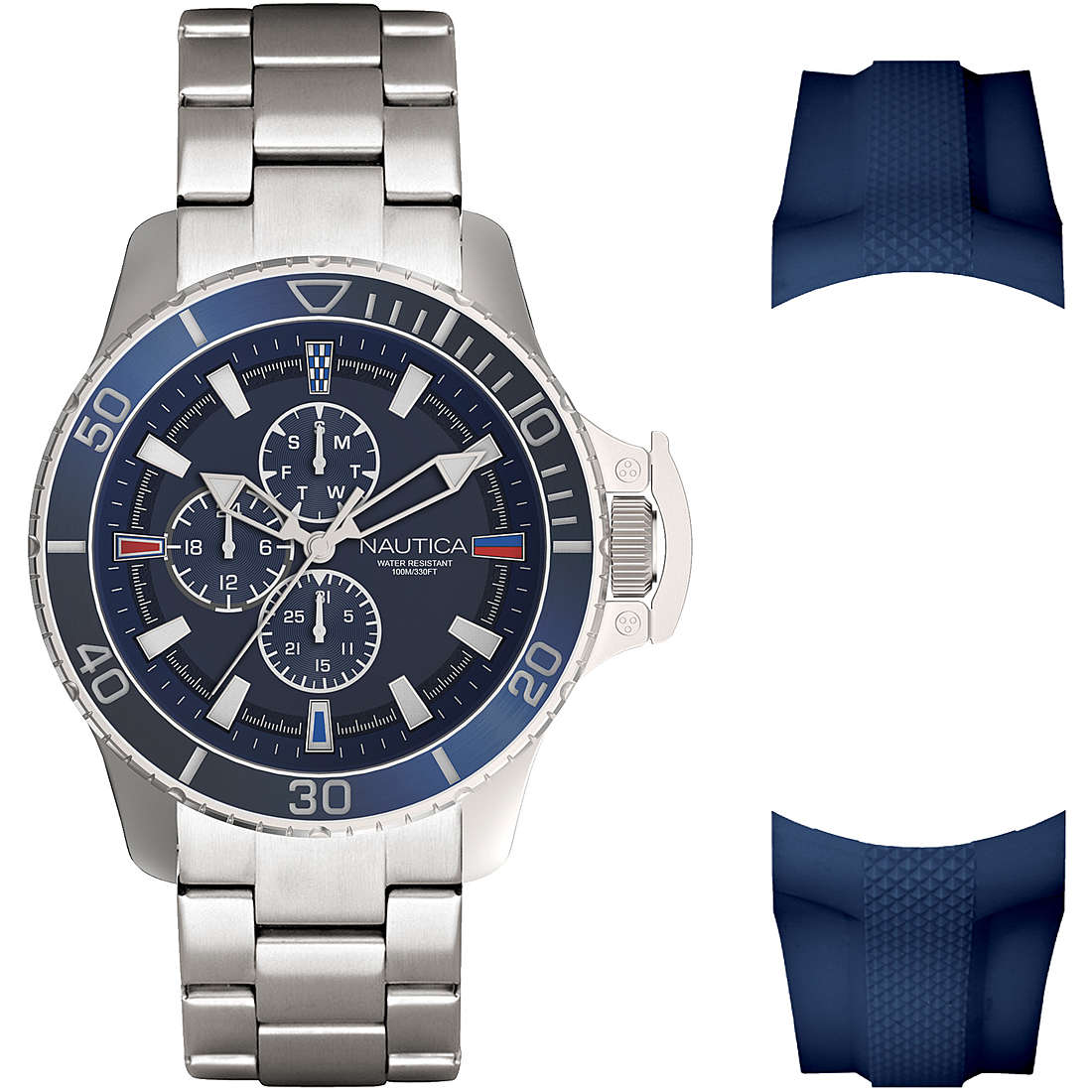 montre multifonction homme Nautica Bayside NAPBYS006