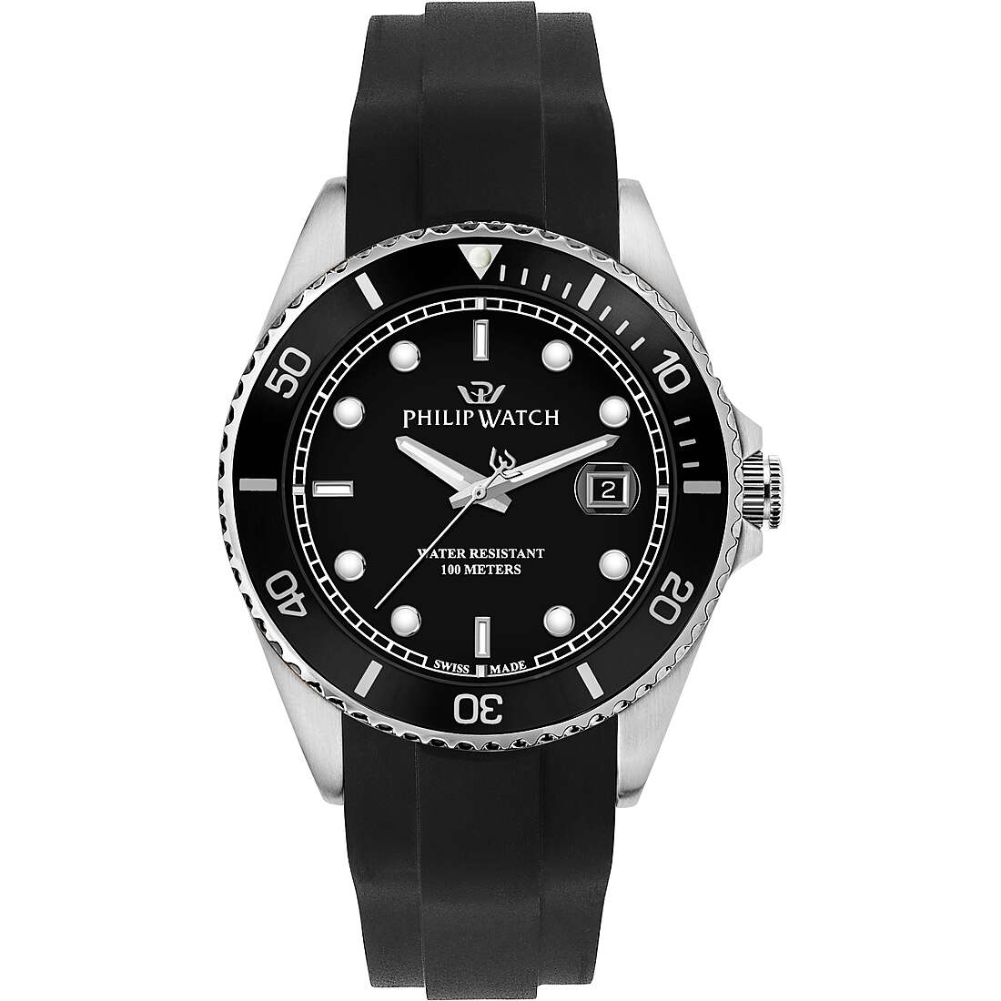 montre multifonction homme Philip Watch Caribe R8251597004