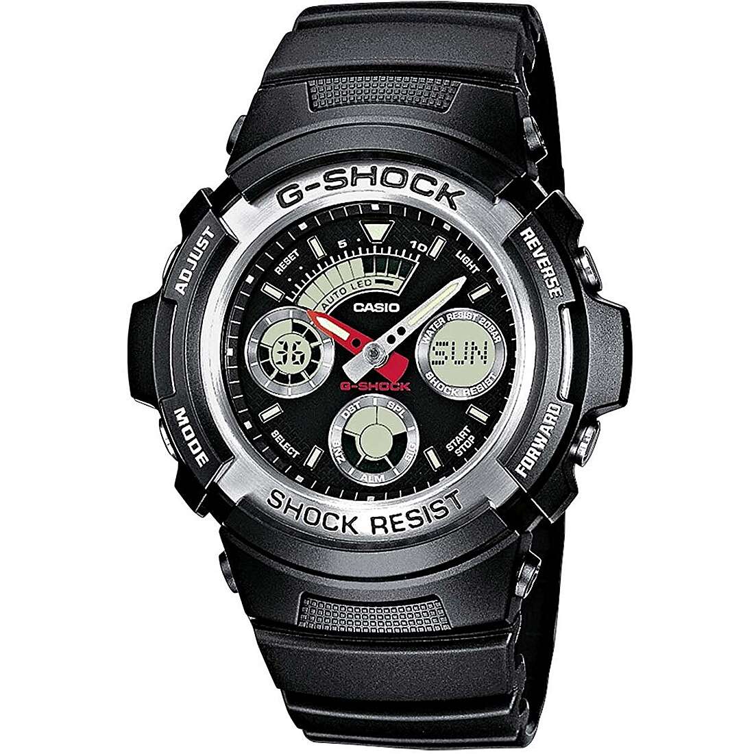 montre numérique homme G-Shock Gs Basic AW-590-1AER