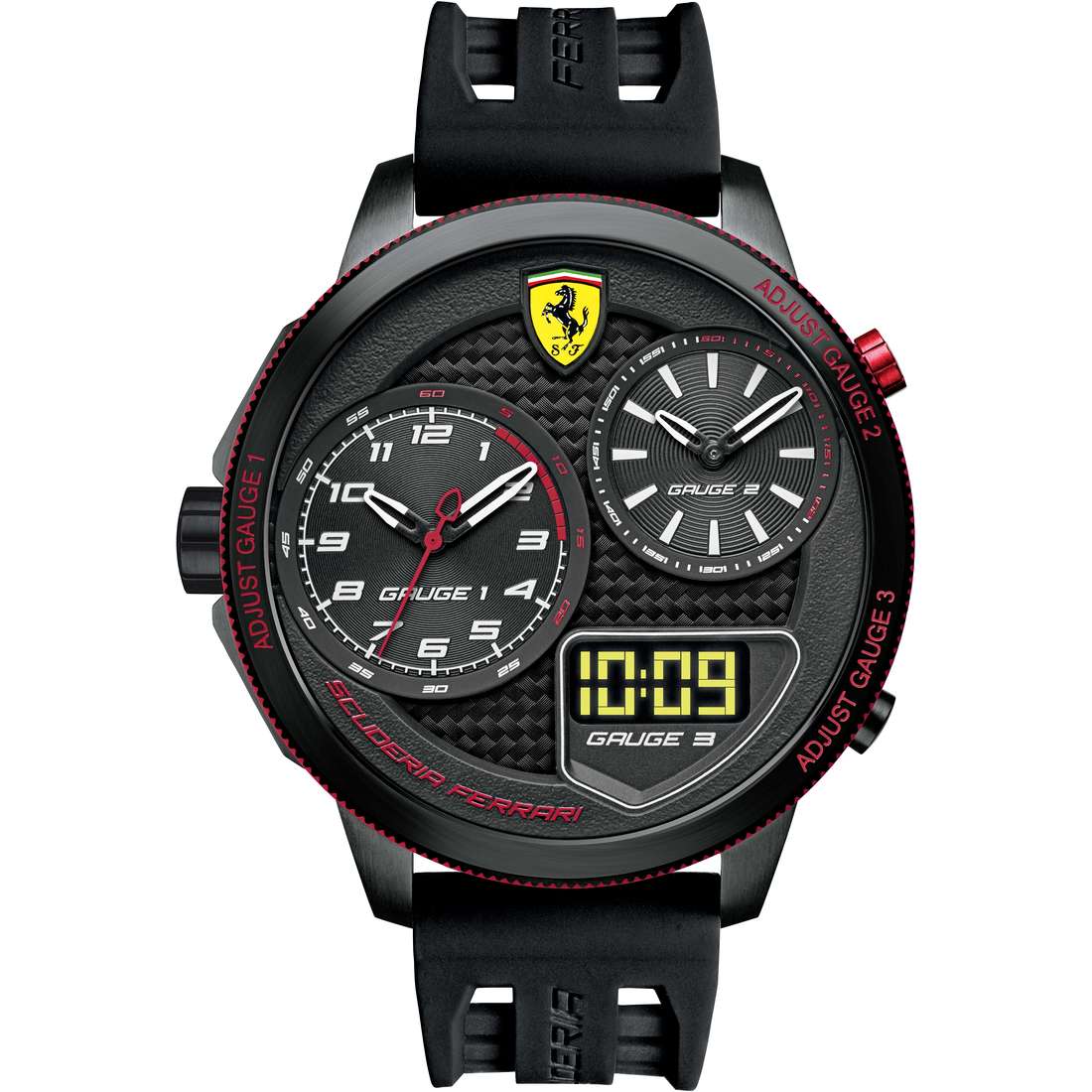 montre numérique homme Scuderia Ferrari Xx Kers FER0830318