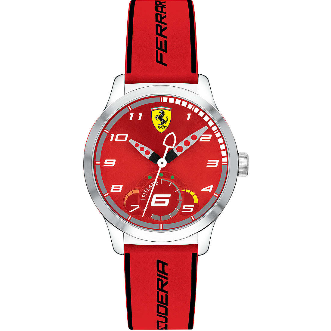 montre seul le temps enfant Scuderia Ferrari Pitlane FER0860004