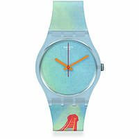 montre seul le temps femme Swatch Centre Pompidou GZ357