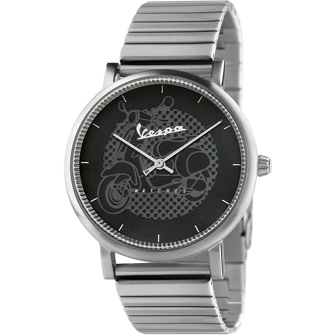 montre seul le temps homme Vespa Watches Classy VA-CL01-SS-23BK-CM