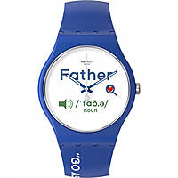 montre seul le temps unisex Swatch Father's Day Special 2023 SO29Z704
