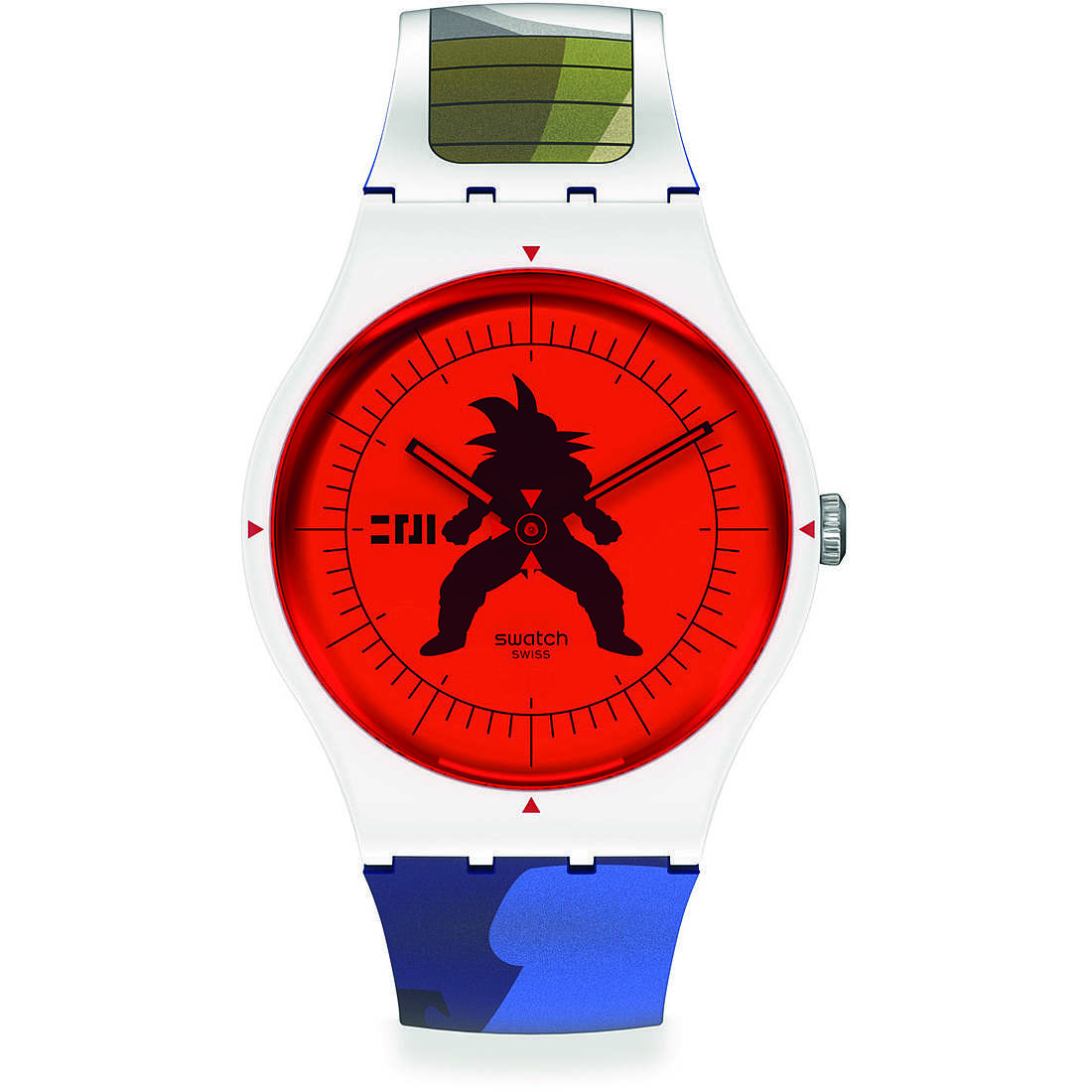 montre seul le temps unisex Swatch Swatch X DragonBall Z SUOZ348