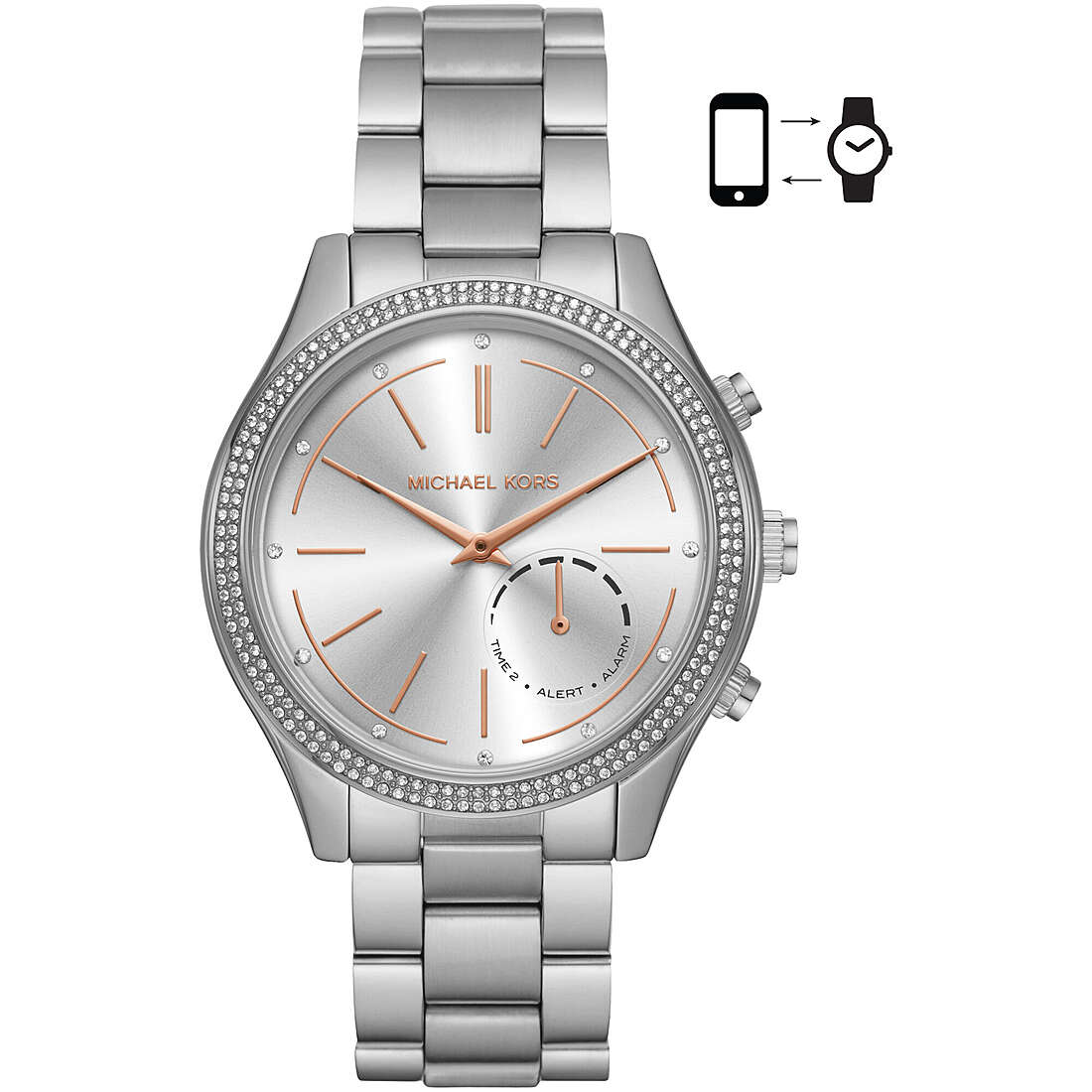 montre Smartwatch femme Michael Kors Slim Runway MKT4004
