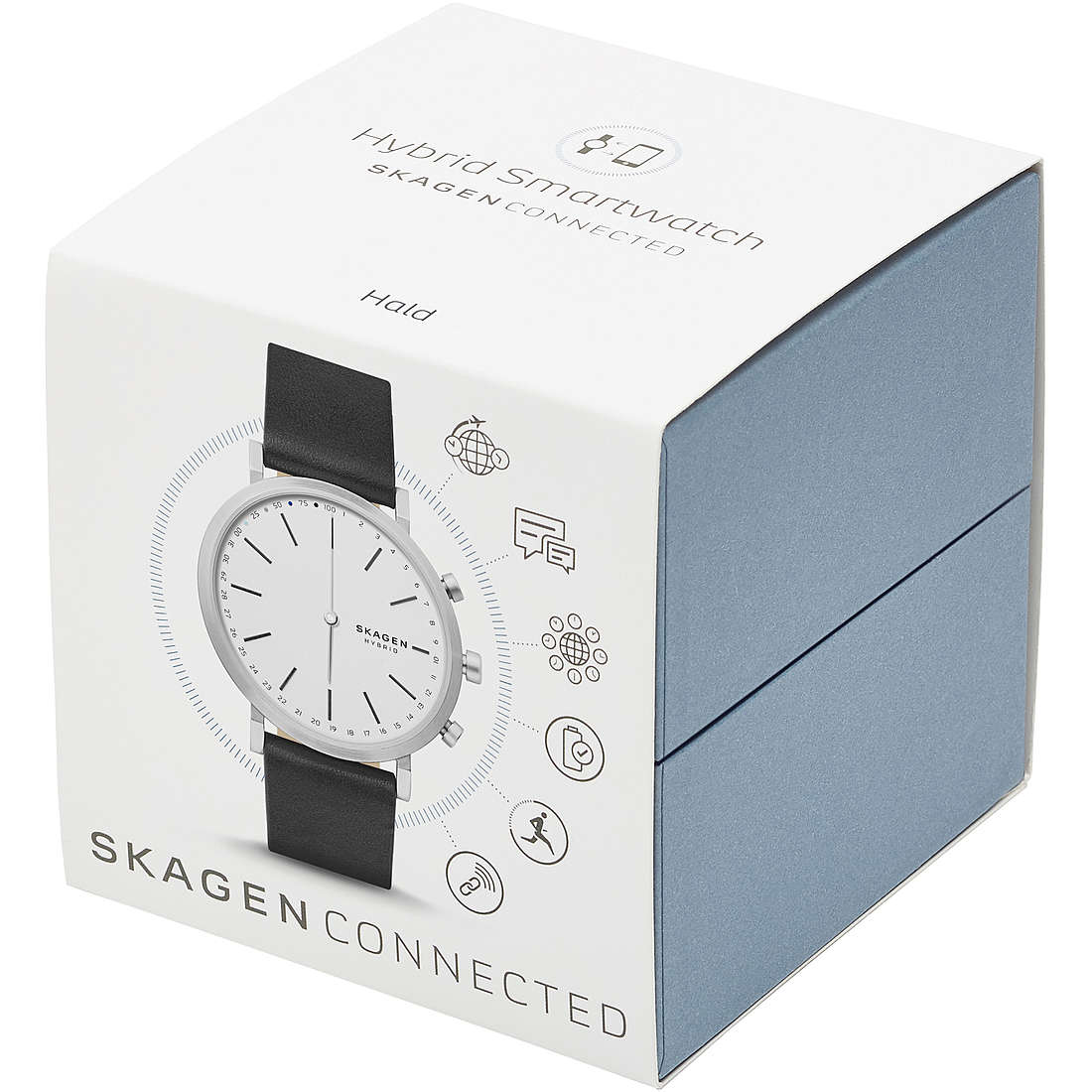 montre Smartwatch femme Skagen Hald Connected SKT1205