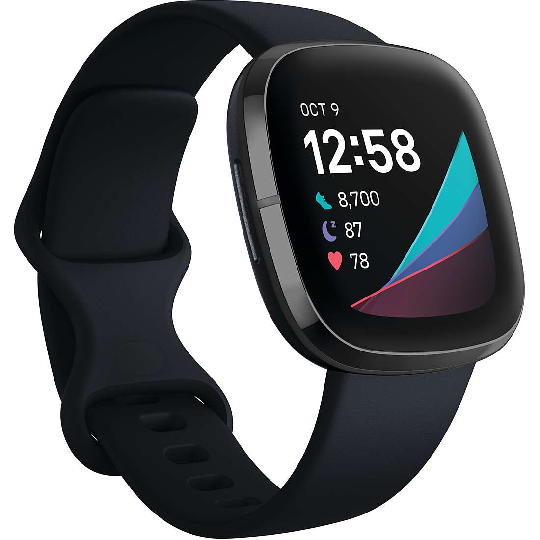 montre Smartwatch homme Fitbit Sense FB512BKBK