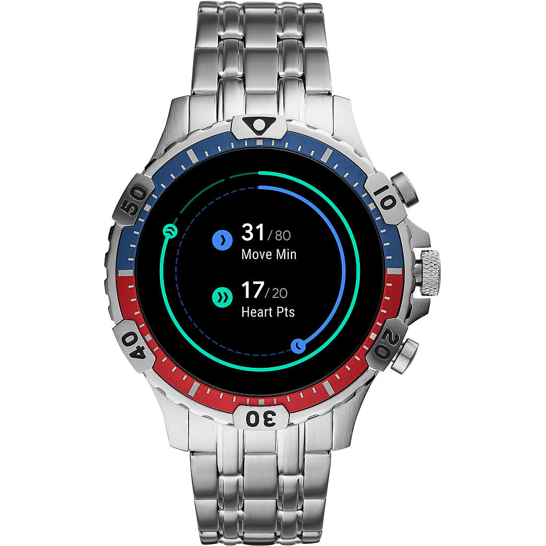 montre Smartwatch homme Fossil Spring 2020 FTW4040