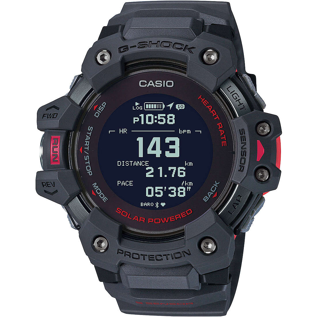 montre Smartwatch homme G-Shock G-Squad GBD-H1000-8ER