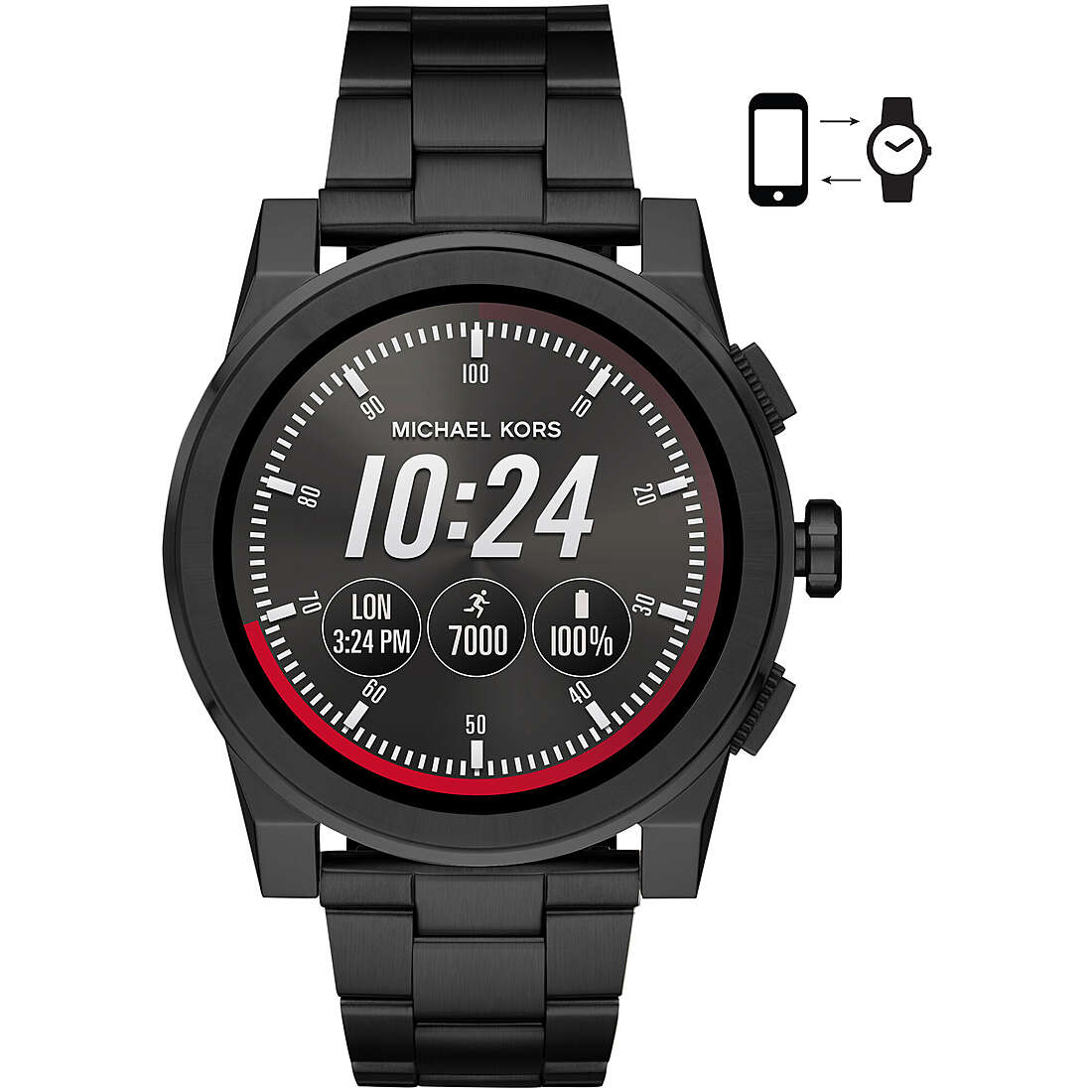 montre Smartwatch homme Michael Kors Grayson MKT5029