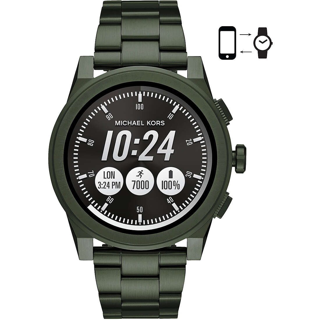 montre Smartwatch homme Michael Kors Grayson MKT5038