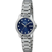 seul le temps montre Acier Cadran Bleu femme Classic Elegance EW0409
