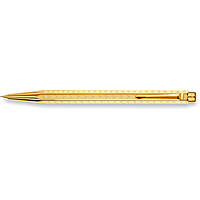 stylo femme bijoux Caran D'Ache Ecridor chevron gold A4208